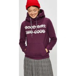 Sublevel - Bluza. Różowe bluzy damskie marki Sublevel, s, z nadrukiem, z bawełny, bez rękawów, z kapturem. W wyprzedaży za 89,90 zł.