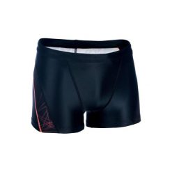 BOKSERKI 550 FIT STEL. Czarne kąpielówki męskie marki NABAIJI. Za 59,99 zł.