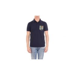 Koszulki polo z krótkim rękawem Sun68 A18127. Niebieskie koszulki męskie SUN68, xl, bez wzorów, polo, z krótkim rękawem, krótkie. Za 52,50 zł.