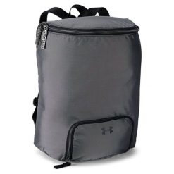 Plecak sportowy w kolorze ciemnoszarym - (S)27 x (W)34 x (G)18 cm. Szare plecaki damskie Under Armour, bez wzorów, z poliesteru, sportowe. W wyprzedaży za 89,95 zł.