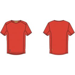 T-shirty męskie: KILLTEC T-Shirt męski Pauly czerwony r. L (21875)
