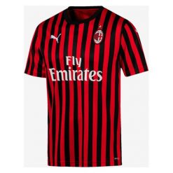 Puma Ac Milan Home Replica Koszulka Czarny Czerwony. Czerwone podkoszulki męskie Puma, m, w paski, z poliesteru, bez kołnierzyka, krótkie. Za 395,95 zł.