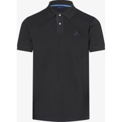 Gant - Męska koszulka polo, szary. Szare koszulki męskie GANT, m, bez wzorów, prążkowane, polo, bez rękawów. Za 349,95 zł.