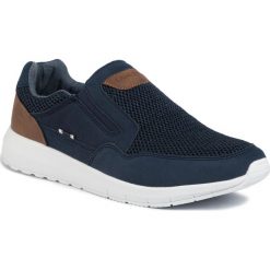 Sneakersy LANETTI - MP07-15743-10 Cobalt Blue 1. Niebieskie sneakersy męskie Lanetti, na co dzień, bez wzorów, ze skóry ekologicznej, eleganckie, bez zapięcia. Za 119,99 zł.