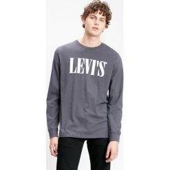 Levi's Koszulka Szary. Szare podkoszulki męskie Levi's®, s, z nadrukiem, z bawełny, bez kołnierzyka, długie. Za 171,95 zł.
