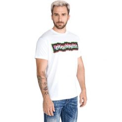 DSQUARED2 Koszulka Biały. Białe podkoszulki męskie Dsquared2, xxl, z nadrukiem, z bawełny, z krótkim rękawem. Za 869,95 zł.