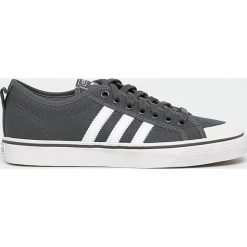 Adidas Originals - Buty Nizza. Szare buty sportowe męskie adidas Originals, ze skóry, na sznurówki. Za 279,90 zł.