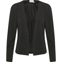 Blezer "Macy" w kolorze czarnym. Czarne bolerka i narzutki damskie Kaffe, xl, bez wzorów, bez rękawów. W wyprzedaży za 177,95 zł.
