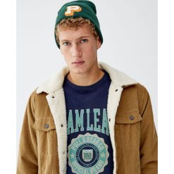 Bluza college „Sport Camp”. Zielone bluzy męskie marki Pull&Bear, m. Za 89,90 zł.