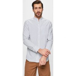 Premium by Jack&Jones - Koszula. Białe koszule męskie Premium by Jack&Jones, xl, bez wzorów, z bawełny, casualowe, ze stójką, z długim rękawem. W wyprzedaży za 99,90 zł.