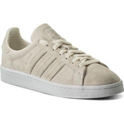 Buty adidas - Campus Stitch And Turn BB6744 Cwhite/Cwhite/Ftwwht. Brązowe buty sportowe damskie Adidas, na co dzień, bez wzorów, ze skóry, klasyczne, bez obcasa, na płaskiej podeszwie, bez zapięcia. W wyprzedaży za 299,00 zł.