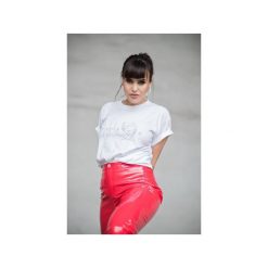 Overdose White T-shirt. Białe t-shirty damskie Rest_factory, l, z bawełny, z klasycznym kołnierzykiem. Za 89,00 zł.