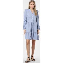 Aygill's - Sukienka damska, niebieski. Niebieskie sukienki damskie Aygill's, s, bez wzorów, bez kołnierzyka, bez rękawów. Za 219,95 zł.