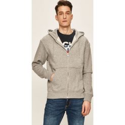 Jack & Jones - Bluza. Niebieskie bluzy męskie Jack & Jones, xl, bez wzorów, z bawełny, z kapturem, bez rękawów, z kapturem. W wyprzedaży za 119,90 zł.
