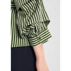 Bluzki damskie: Vila VIPICANA WRAP Bluzka chive/white