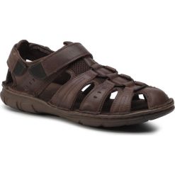 Sandały LASOCKI FOR MEN - MI08-C271-320-13 Chocolate Brown. Pomarańczowe klapki męskie Lasocki For Men, ze skóry, bez zapięcia. Za 149,99 zł.