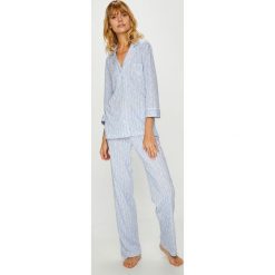 Lauren Ralph Lauren - Piżama. Niebieskie piżamy damskie marki Lauren Ralph Lauren, m, z bawełny. W wyprzedaży za 269,90 zł.