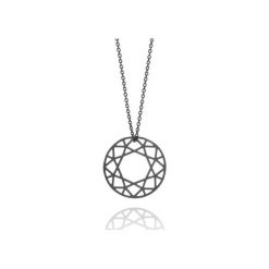 Naszyjniki damskie: NASZYJNIK BRILLIANT DIAMOND – CZARNY