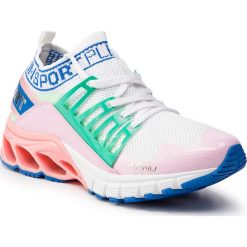 Sneakersy PLEIN SPORT - Runner Original P19S WSC1292 STE003N Rose/Pink 03. Białe półbuty damskie Plein Sport, na co dzień, bez wzorów, ze skóry ekologicznej, sportowe, bez obcasa, bez zapięcia. W wyprzedaży za 639,00 zł.