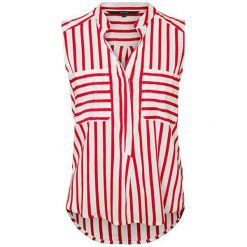 Vero Moda Damska koszulka w Stripe Erika S / L Color Śnieg White / Red (rozmiar S). Czerwone koszulki damskie Vero Moda, na zimę, s, bez wzorów, bez kołnierzyka, bez rękawów. W wyprzedaży za 113,00 zł.