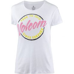 Koszulka "Easy Babe Rad 2" w kolorze białym. Białe koszulki damskie Street Wear, na co dzień, xs, z nadrukiem, z bawełny, z okrągłym kołnierzem, bez rękawów. W wyprzedaży za 66,95 zł.