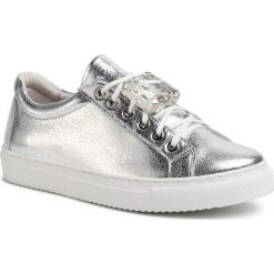 Sneakersy EVA MINGE - EM-08-07-000696 710. Szare półbuty damskie Eva Minge, ze skóry. Za 459,00 zł.