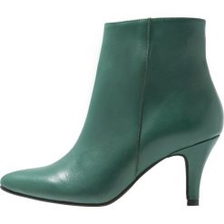 Lazamani Ankle boot petrol. Zielone botki damskie skórzane marki Lazamani. Za 549,00 zł.