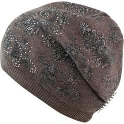 Czapka damska Bogactwo Wschodu brązowa. Brązowe czapki zimowe damskie marki Art of Polo. Za 54,70 zł.