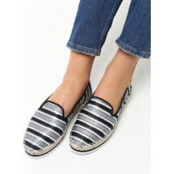 Espadryle damskie: Czarne Espadryle Ambiva