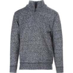 Czarny Golf Ohirrelle. Czarne bluzy męskie Born2be, xl, bez wzorów, z golfem, bez rękawów, bez kaptura. Za 69,99 zł.