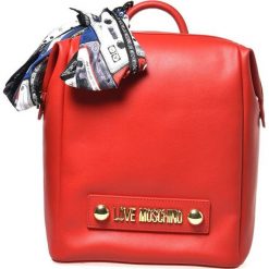 Love Moschino plecak damski JC4289-PP08-KN0-000 czerwony. Czerwone plecaki damskie Love Moschino, bez wzorów, eleganckie. Za 869,00 zł.