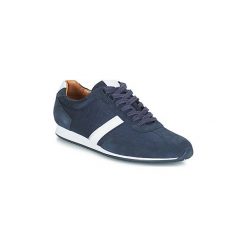Buty BOSS Casual ORLANDO LOW PROFILE. Niebieskie trampki męskie marki BOSS Casual, bez wzorów, casualowe, bez zapięcia. Za 659,00 zł.