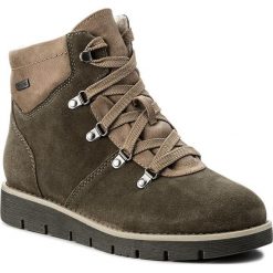 Buty zimowe damskie: Botki JANA – 8-26221-39 Olive 722