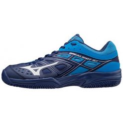 Mizuno Buty Break Shot Ex Cc Bluedepths/White/Blueaster 44.0. Białe buty fitness męskie marki Mizuno. W wyprzedaży za 269,00 zł.