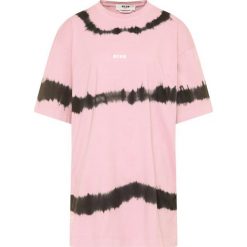 Sukienka letnia MSGM 2841MDA74 207298. Różowe sukienki damskie MSGM, na lato, s, bez wzorów, z bawełny, bez kołnierzyka, bez rękawów. W wyprzedaży za 549,00 zł.