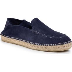 Espadryle QUAZI - QZ-63-04-000618 207. Niebieskie espadryle męskie QUAZI, bez wzorów, ze skóry. Za 339,00 zł.