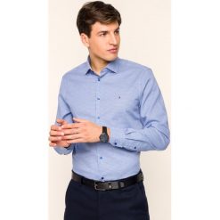Koszula Tommy Hilfiger Tailored Easy Care TT0TT06021. Niebieskie koszule męskie Tommy Hilfiger Tailored, m, bez wzorów, z bawełny, biznesowe, bez kołnierzyka, bez rękawów. W wyprzedaży za 189,00 zł.