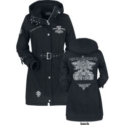 Amon Amarth EMP Signature Collection Kurtka damska czarny. Czarne kurtki damskie marki Amon Amarth, l, z nadrukiem, z materiału, długie, bez kaptura. Za 324,90 zł.