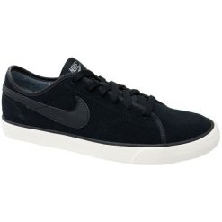Nike Primo Court Leather 644826-006 42,5 Czarne. Czarne buty sportowe męskie Nike, ze skóry, bez zapięcia. W wyprzedaży za 189,99 zł.
