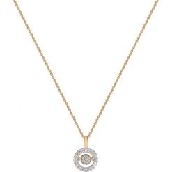 Wyjątkowy Złoty Wisiorek - złoto 585, Brylant 0,13ct. Żółte zawieszki damskie z brylantem, złote. Za 2290,00 zł.