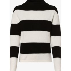 Marc O'Polo Denim - Sweter damski z dodatkiem alpaki, czarny. Czarne swetry damskie Marc O'Polo DENIM, m, w paski, z denimu, eleganckie, bez rękawów, bez kaptura. Za 449,95 zł.