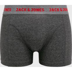 Jack & Jones - Bokserki (3-pack). Szare bokserki męskie Jack & Jones, bez wzorów, z elastanu. W wyprzedaży za 79,90 zł.