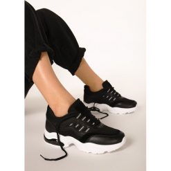 Czarne Sneakersy Natural Glisten. Czarne sneakersy damskie Born2be. Za 99,99 zł.