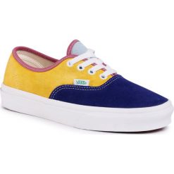 Tenisówki VANS - Authentic VN0A2Z5IWNY1 (Sunshine) Multi/Tr Wht. Żółte trampki męskie Vans, bez wzorów, ze skóry, sportowe, bez zapięcia. W wyprzedaży za 259,00 zł.