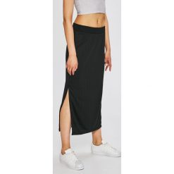 Adidas Originals - Spódnica. Czarne spódniczki dzianinowe marki adidas Originals, maxi. W wyprzedaży za 199,90 zł.
