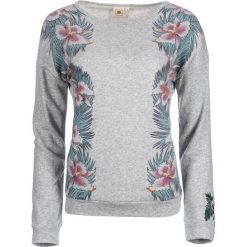 Rip Curl bluza damska S szary. Szare bluzy damskie Rip Curl, s, bez wzorów, bez rękawów, bez kaptura. W wyprzedaży za 186,00 zł.