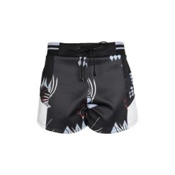 Szorty i Bermudy Versace Jeans A3HRB181. Czarne szorty damskie Versace Jeans, bez wzorów, z jeansu. Za 459,00 zł.