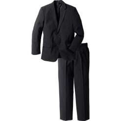 Garnitur (2 części) bonprix czarny. Czarne garnitury męskie marki bonprix. Za 269,99 zł.