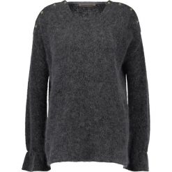 Swetry klasyczne damskie: Custommade CALA Sweter dark grey melange
