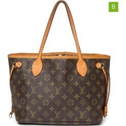Torebki klasyczne damskie: Torebka „Neverfull PM” w kolorze brązowym – 36 x 21 x 13 cm